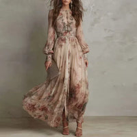 Amelie | Vintage Floral Maxi Dress