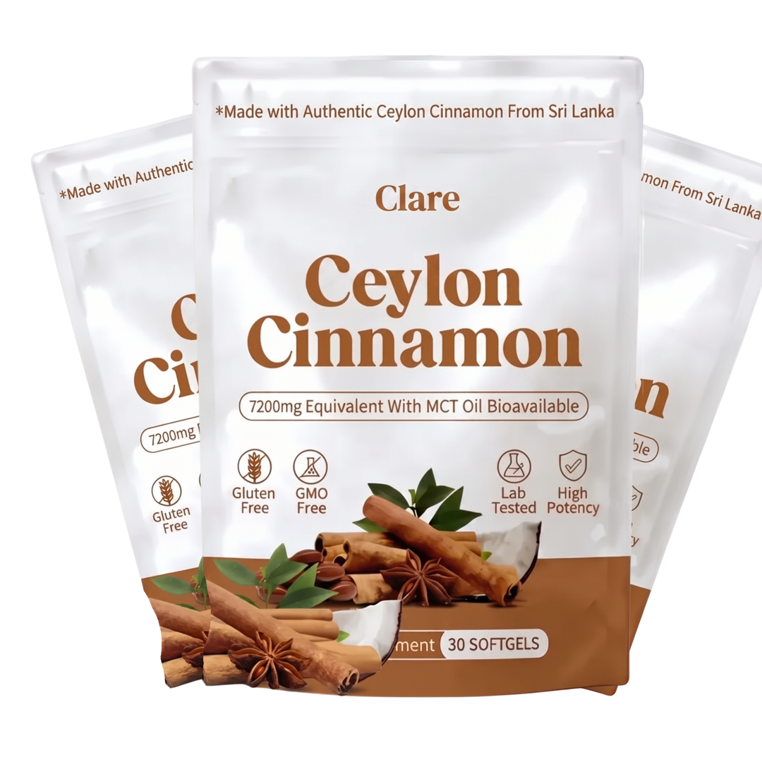 Clare Ceylon Cinnamon 7200mg equivalent with MCT Oil