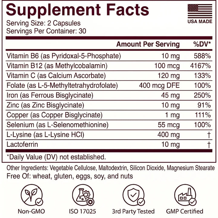 CLARE FerraVital™ Ferritin Support