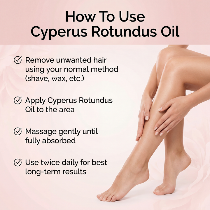 Cyperus Hair Reduction Oil