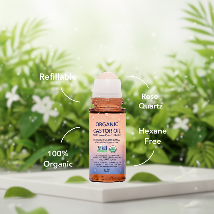 Claremont® 100% Organic Castor Oil Roll-On