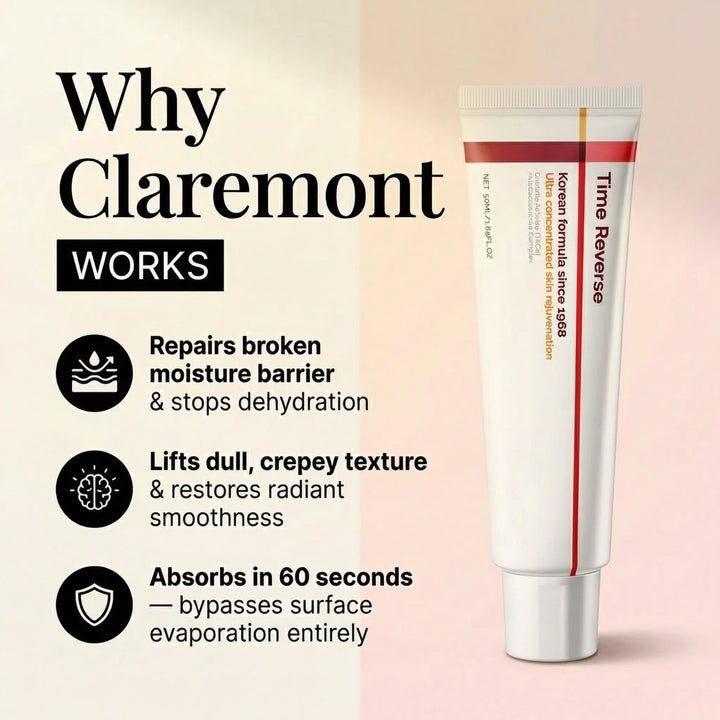 Claremont Korean Time Reverse Cream.