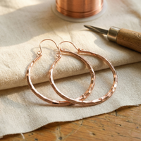 Vera's Willow Copper Earrings