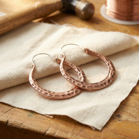 Vera's Ember Copper Earrings