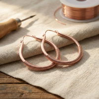 Vera's Creek Copper Earrings