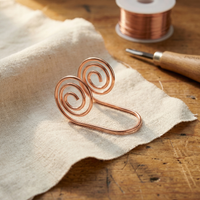 Vera's Flow Copper Hand Spiral