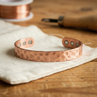 Vera's Lodestone Copper Bracelet