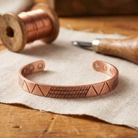 Vera's Crest Copper Bracelet