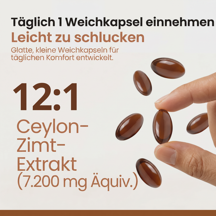 Clare Ceylon-Zimt 7.200 mg mit MCT-Öl