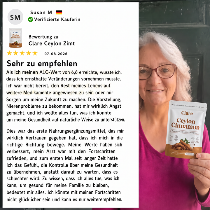 Clare Ceylon-Zimt 7.200 mg mit MCT-Öl