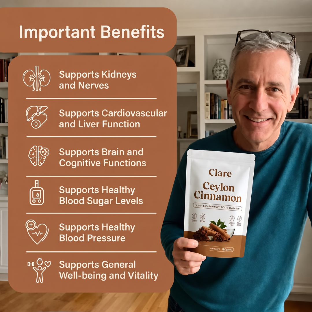 Clare Ceylon Cinnamon 7200mg equivalent with MCT Oil