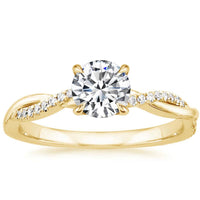 Jane Twisted Diamond Ring
