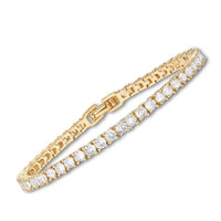 Tennis Gold Bracelet